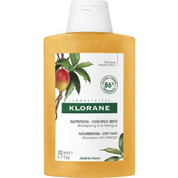Klorane Mango Σαμπουάν για Επανόρθωση για Ξηρά & Ταλαιπωρημένα Μαλλιά 200ml