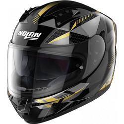 Nolan N60-6 N-Com Wiring Metal / Black / Gold / Silver 75 Κράνος Μηχανής