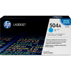 HP 504A Cyan Toner