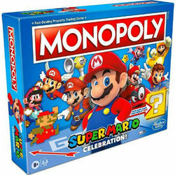 Hasbro Monopoly Super Mario Celebration Επιτραπέζιο Παιχνίδι για 8+ Ετών για 2-6 Παίκτες