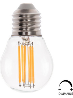 ΛΑΜΠΤΗΡΑΣ FB94046.01 LED FILAMENT 6W E27 3000K ΔΙΑΦΑΝΟ DIMMABLE