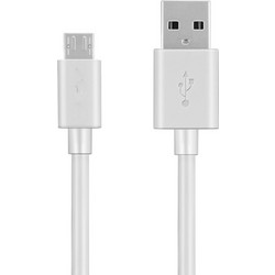 Γρήγορο καλώδιο φόρτισης 5A TECHFUERZA 1M -White
