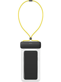 Αδιάβροχη Θήκη Κινητού Baseus Let's Go Split IPX8 εώς 7.2" Κίτρινο