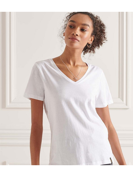 Superdry Essential Vee T Shirt (W1010543A-01C)