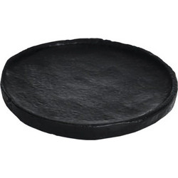 Διακοσμητικός Δίσκος Forleyet 427049 Φ8,5x1cm Black Eglo Αλουμίνιο