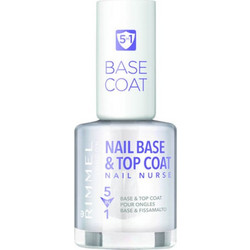 Rimmel London Nail Nurse Care Base & Top Coat Βερνίκι Νυχιών 12ml