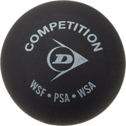 Μπάλα Σκουός Revelation Dunlop Competition Allo Μαύρο
