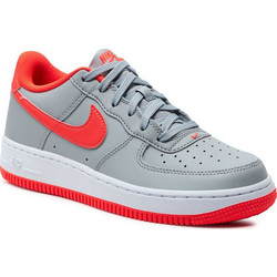 Παπούτσια Nike Air Force 1 (GS) CT3839 005 Lt Smoke Grey/Bright Crimson