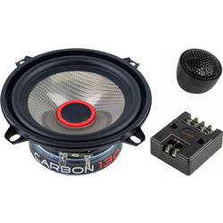 Audio System Carbon 130 Σετ Ηχεία Αυτοκινήτου Διαιρούμενα 5.25" 2 Δρόμων 65W RMS