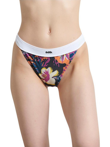 BodyTalk Ψηλόμεσο Bikini Slip Floral Πολύχρωμο 1221-906144-00370