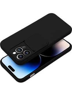 Θήκη OEM Slide για Apple iPhone 15 Pro Back Cover Black