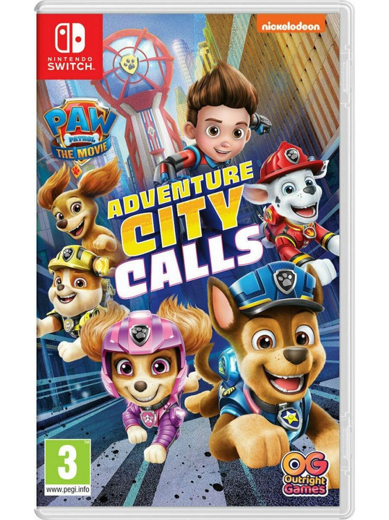 Paw Patrol Adventure City Calls Nintendo Switch