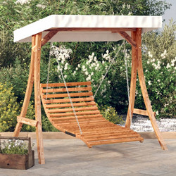 vidaXL Ξαπλώστρα Ξύλινη Καφέ 3200625