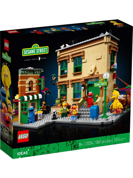 LEGO Ideas 123 Sesame Street για 18+ Ετών 21324