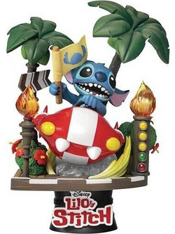 Beast Kingdom Lilo & Stitch Racing Car 15cm BKDDS-108