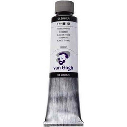 ΛΑΔΙ VAN GOGH 60 ml No 105 TITANIUM ΑΣΠΡΟ