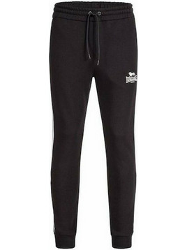 Lonsdale Ανδρικό Παντελόνι Φόρμας με Λάστιχο Μαύρο 114090-1500