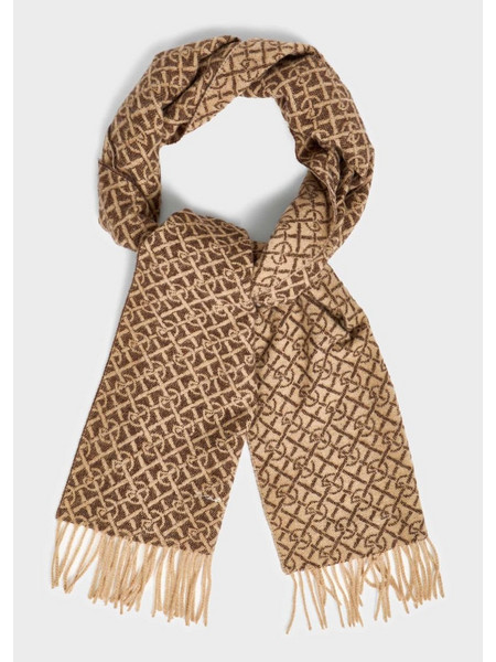 GANT G Pattern Woven ΚΑΣΚΩΛ ME KENTHMENO LOGO ΣΤΟ ΚΑΤΩ ΜΕΡΟΣ L 180 cm x W 30 cm