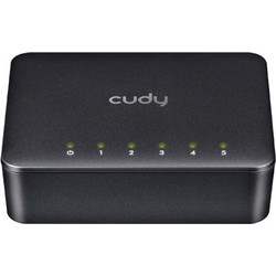 Cudy FS105D Unmanaged L2 Switch με 5 Θύρες Ethernet 100Mbps