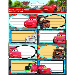 Ετικέτες Αυτοκόλλητες Cars 16τεμ. Gim (772-16246)
