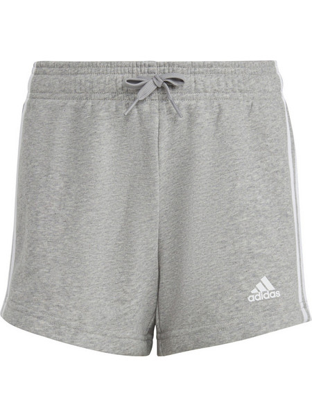 Adidas Essentials 3-Stripes Αθλητικό Παιδικό Σορτς Γκρι IC3632