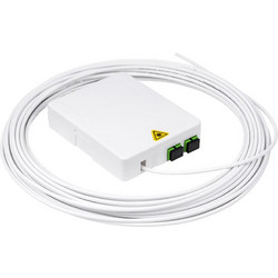 Fibertechnic Customer boxes FTTH CTB-A2 2xSC/APC with cable 2J G.675A2 30m