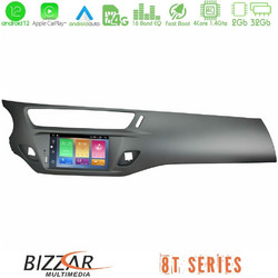 Bizzar U-MTT-CT9597GR Ηχοσύστημα Αυτοκινήτου με Οθόνη Αφής USB Bluetooth & GPS