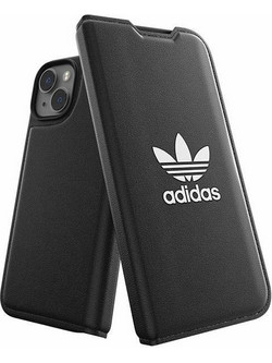 Adidas OR Booklet Case BASIC iPhone 14 6.1" black/black white 50181