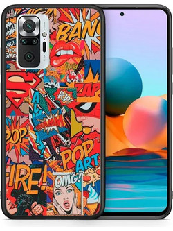 Comic Art - Xiaomi Redmi Note 10 Pro / 10 Pro Max With Ring Holder
