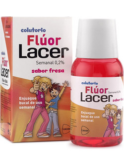 Lacer Strawberry Παιδικό Στοματικό Διάλυμα 100ml