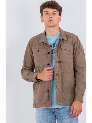 G-Star RAW Ανδρικό Μπουφάν Καφέ D16250-9669-B416