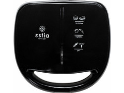 Estia 06-10041 Τοστιέρα με Αποσπώμενες Πλάκες για 2 Τοστ 1000W