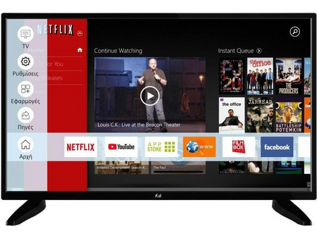 F&U FLS32229 Smart Τηλεόραση 32" HD Ready DLED (2022)