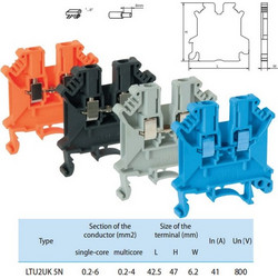 Κλέμμα ράγας 4 LTU2UK 5N γκρί (Elmark 31053 )