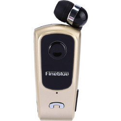 Fineblue F920 Ακουστικό Bluetooth In Ear Πέτου Gold