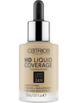 Catrice Cosmetics HD Liquid Coverage 032 Nude Beige Liquid Foundation 30ml