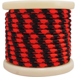 EL330036 | EL330036 | Textile Cable 2x0.75mm ρολλό 10mt - Κόκκινο Μαύρο
