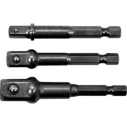 Yato YT-04685 Αντάπτορες για Καρυδάκια Σετ 3τμχ 1/2 - 1/4 - 3/8