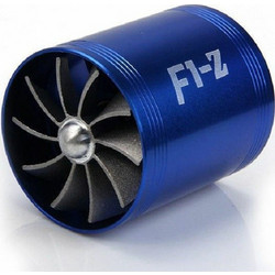 Συμπιεστής Στροβιλοσυμπιεστής & Εκτοξευτήρας Αυτοκινήτου με Στροβιλοκινητήρα F1-Z Αύξηση εισαγωγής αέρα - Μπλε