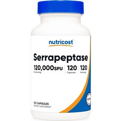 Nutricost Serrapeptase 120.000 SPU 120 Κάψουλες
