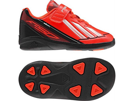 Adidas F50 Adizero G95273 Παιδικά Ποδοσφαιρικά Παπούτσια Σάλας Κόκκινα