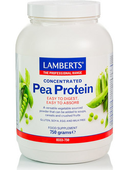Lamberts Natural Pea Φυτική Πρωτεΐνη Χωρίς Λακτόζη & Γλουτένη 750gr