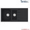 Sanitec Ultra Granite 802 Επικαθήμενος Νεροχύτης Γρανίτη Αντιστρεφόμενος Ματ Grafite 100x50cm