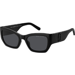 Marc Jacobs MARC723S 807IR Ανδρικά Γυαλιά Ηλίου Πεταλούδα Κοκάλινα Μαύρα με Μαύρο Polarized Φακό