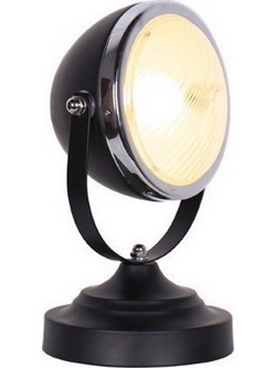 Aca ML306131TBK Πορτατίφ E14 Μαύρο Φ15.2xΥ24.7cm