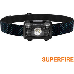 Superfire HL06 Επαναφορτιζόμενος Φακός Κεφαλής Εργασίας Led Αδιάβροχος 500lm