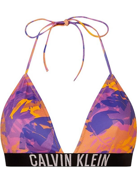 Calvin Klein Bikini Top Τριγωνάκι Μωβ KW0KW01841-0GY