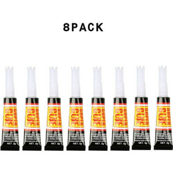 Κόλλα Στιγμής - Gel Κυανοακρυλική Super Glue 3gr Σετ 8τμχ RL-014