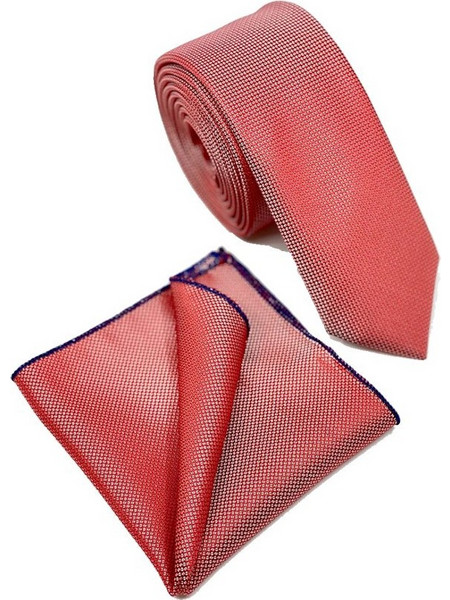LEGEND TIE OXFORD WITH HANDKERCHIEF 4,7CM