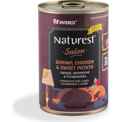 Pet Interest Naturest Salon Shrimps Chicken Sweetpotato 400gr